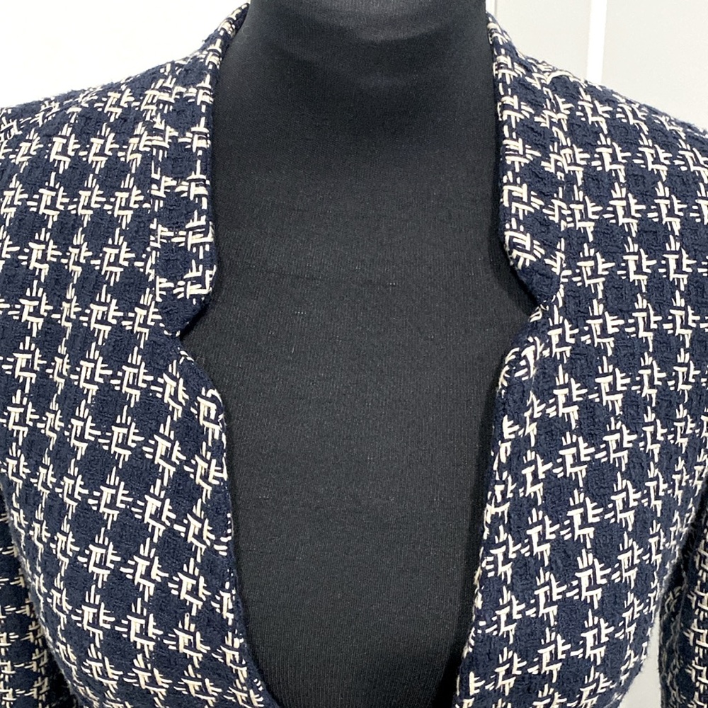 NWT Banana Republic Tweed Blazer 3/4 Sleeve |Size 8 - Picture 3 of 11